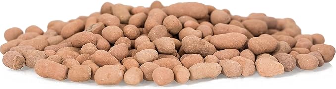 Gardenera Expanded Clay Pebbles for Plants – 4mm-16mm LECA Balls | 100% Natural Hydroton Clay for Drainage, Hydroponics, Aquaponics, Terrariums, Orchids & Indoor Plant Growing Medium - 5 Quarts