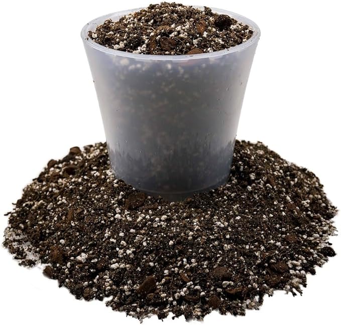 Gardenera Premium Dahlia Potting Soil Mix - Ideal for Growing Vibrant and Healthy Dahlias - 4 Quart