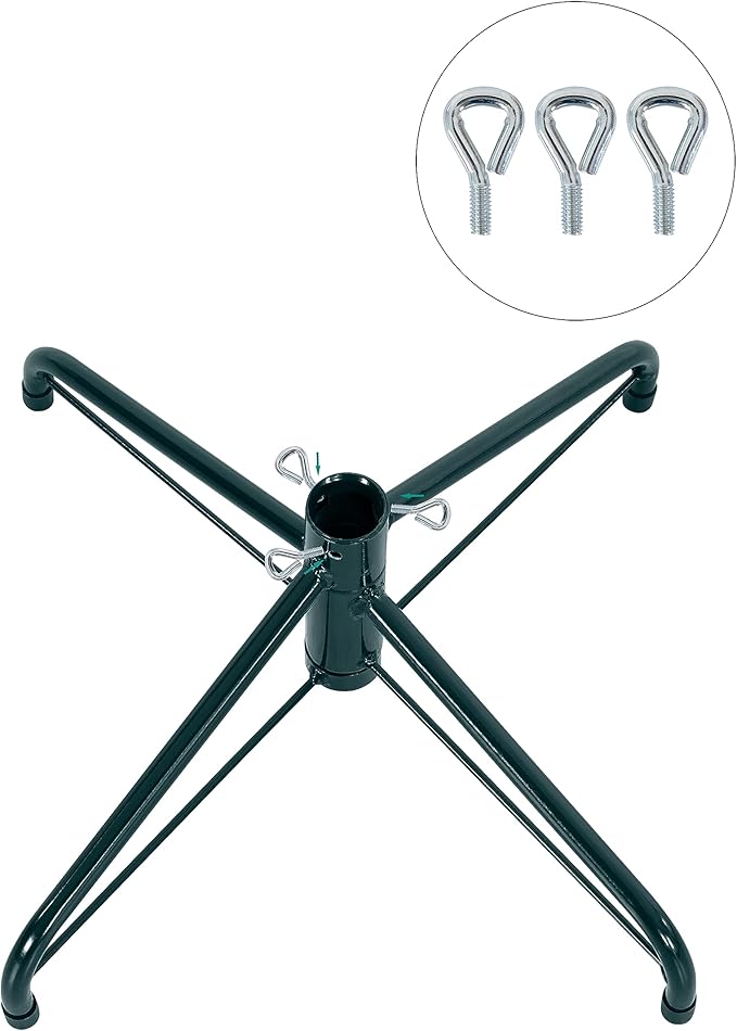 Kinsley 7.5ft Prelit Aritificial Christmas Tree with 4130 Branch Tips, 600 Warm Lights and Metal Stand, 59" Wide Realistic Traditional Christmas Tree with Lights by Naomi Home