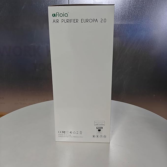 Afloia Air Purifier for Home Large Room Bedroom Up to 2000Ftยฒ with PM2.5 Air Quality Monitor Smart Auto Mode, Washable Pre Filter Cleaner for Pet, Black