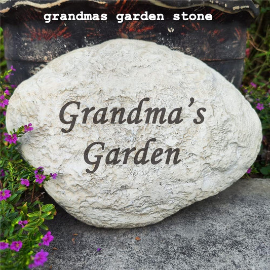Personalized Decorative Garden Stones Engraved with Any Message, Indoor or Outdoor Welcome Stones Memorial Stones Cemetery Decorations for Housewarming,Memorial Gifts Special Day Gifts,11"X8"