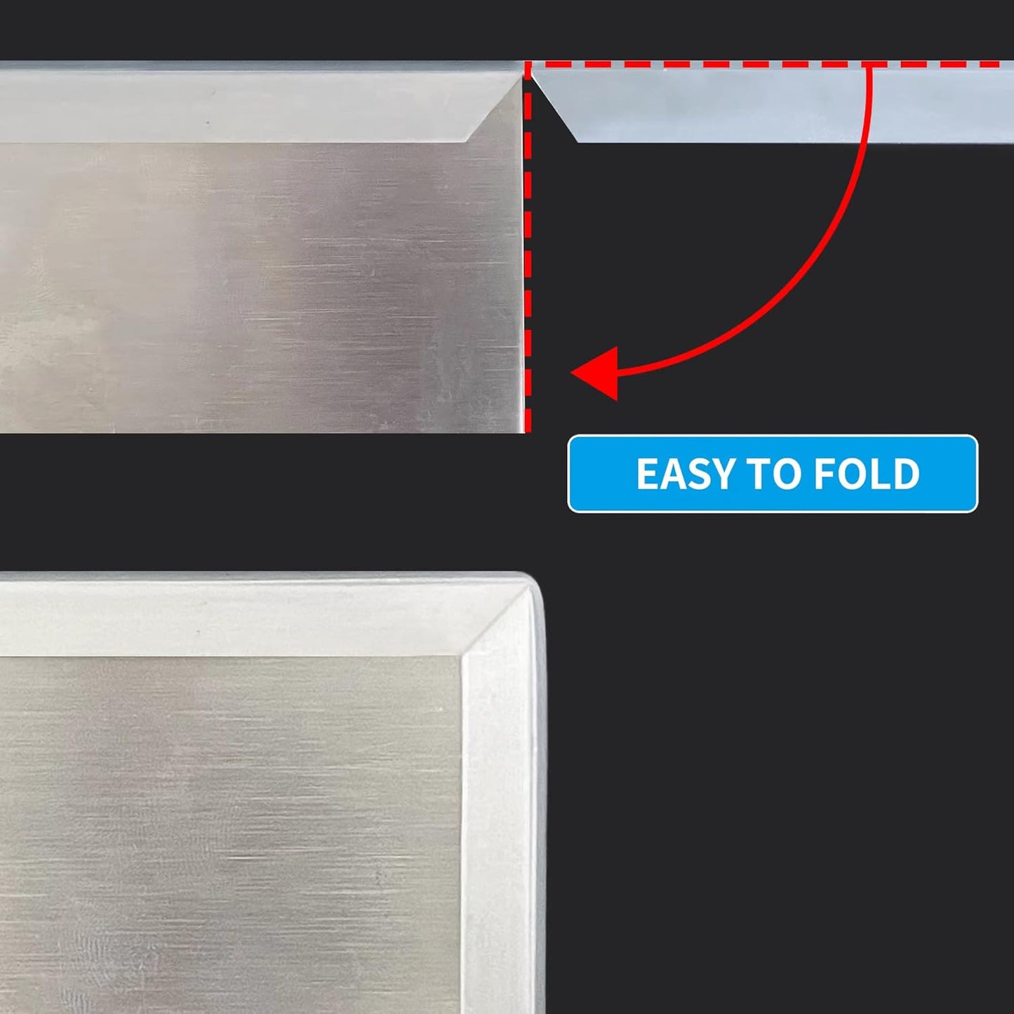 Clear Rubber Edge Trim, U Channel Silicone Rubber Edge Trim, 1/8" Slot, Fit for 3/32-5/32", White Color, Edge Protector for Plywood, Sheet Metal Parts