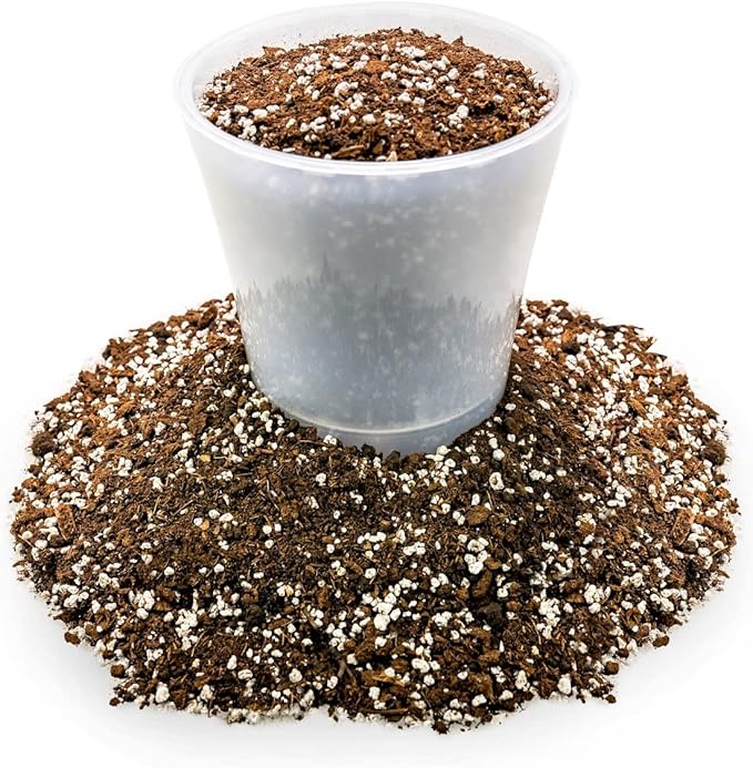 Gardenera House Plant and Tropical Plant Potting Soil - Re-Potting Soil for All Types of Indoor House Plants - 10 Quart