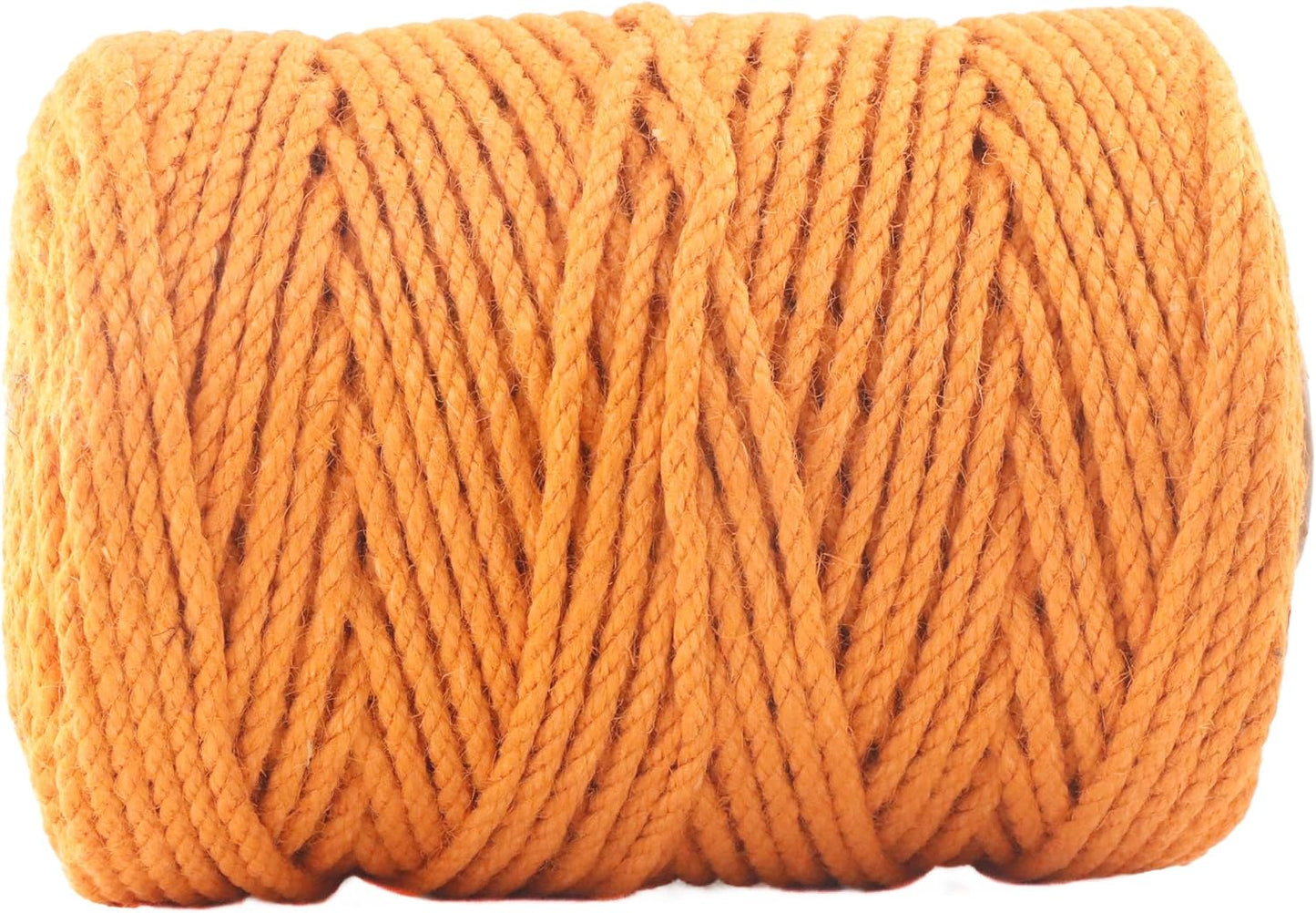 4mm x 500 Feet Orange Jute Rope, Twine for Gardening Tomato Climbing Plant Tie Floristry Crafts Gift Wrapping Packing Decor