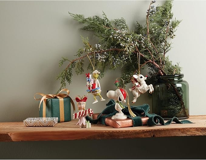 Lenox 893073 Cindy Lou Who Ornament, Ivory, Christmas