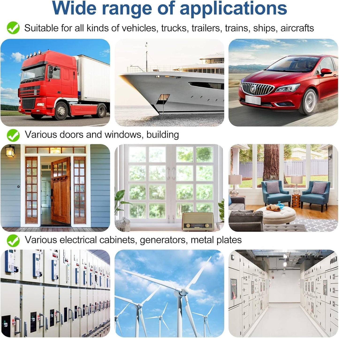 Automotive Door Weather Stripping 20Ft Car Door Rubber Edge Trim Seal Strip Gasket with Side Bulb for Car Bus Camper Boat RV Truck Doors