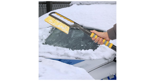 2-in-1 Snow Brush & Ice Scraper for Easy Winter Mornings