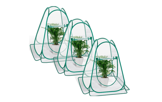 Mini Pop Up Greenhouse Cover for Plant Care