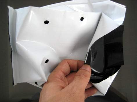 HORTIPOTS 0.5 Gal Black and White Plastic Grow Bags 1/2 Gallon (Pack of 100)