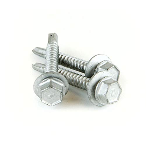 20 Pack Large Snow Guards for Metal Roofs – Heavy-Duty Polycarbonate with All-Weather Neoprene Washered Screws – Prevent Sliding Snow & Ice | Roof Snow Retention System | Made in USA