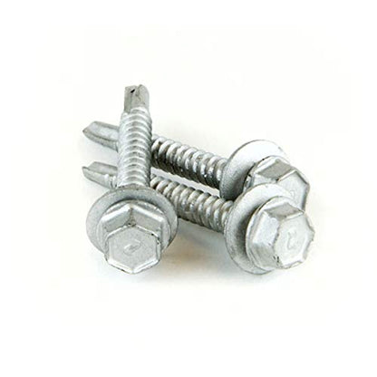 20 Pack Large Snow Guards for Metal Roofs – Heavy-Duty Polycarbonate with All-Weather Neoprene Washered Screws – Prevent Sliding Snow & Ice | Roof Snow Retention System | Made in USA