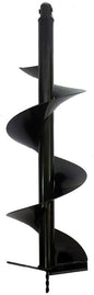 XtremepowerUS 4" Post Hole Digger Replacement Auger Bits Dig Earth Plant Hole Planting, Black