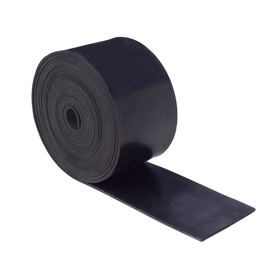 DOBTIM Neoprene Rubber Strips 1/16 (.062)" Thick X 2" Wide X 10'Long, Solid Rubber Rolls Use for Gaskets DIY Material, Supports, Leveling, Sealing, Bumpers, Abrasion, Flooring, Black