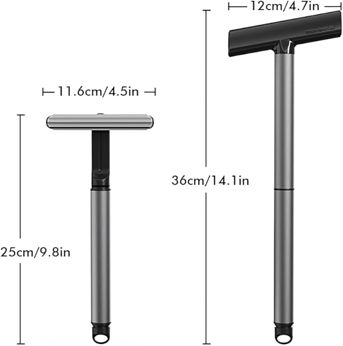 Ice Scraper with Detachable Window Squeegee for Cars Windshield Suit for Snow Rainy Foggy Weather