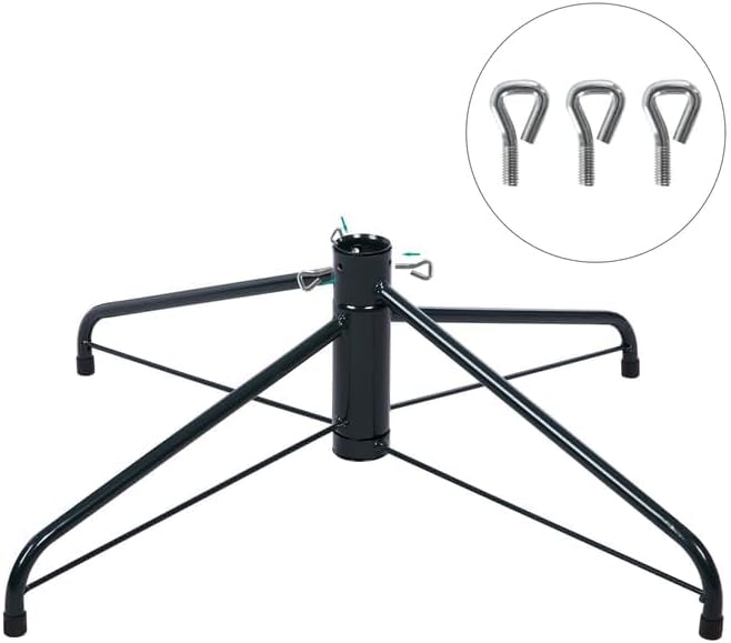 Naomi Home 9ft Slim Snow Flocked Christmas Tree with Lights, Realistic Frosted Skinny Pencil Christmas Tree Prelit with 1455 Branch Tips, 500 Warm Lights and Metal Stand, Aritificial Xmas Tree