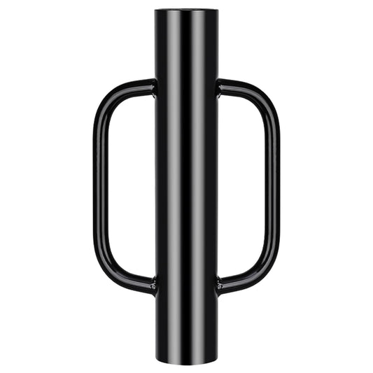 Gtongoko 12LB T Post Driver with Handles Heavy Duty Fence Post Driver Post Pounder for T-Posts，U Channel，Metal Post and Sign Post Pole Driver Tool,17 Inch Black