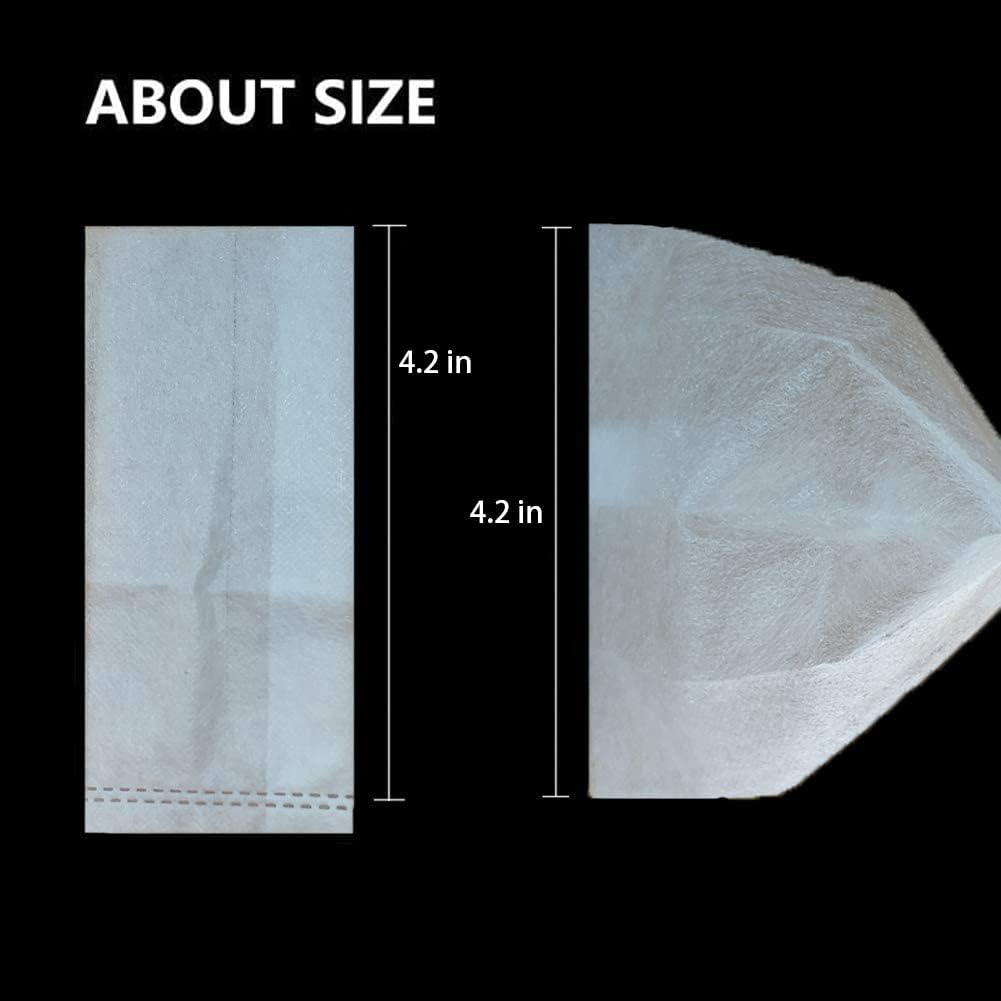 100Pcs Nursery Growing Bags,Non-Woven Fabric Seedlings Grow Bag for High Seedling Survival Rate,Plant Bags for Planting,Garden Seed Starters Pouch Small（4.2"x4.2"）