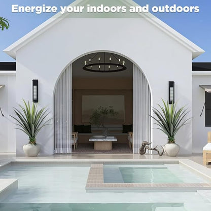 4ft Artificial Spiked Agave Plant with 30 Leaves Set of 2 Faux Agave Plants for Indoor and Outdoor Decor Perfect for Porch Living Room Bedroom Patio and Office