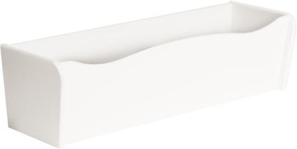 Flower Box 24" x 6" x 5" White Polyethlene for Window Sills, Sheds, and Playhouses, 1 PK (FB24W-BX1)