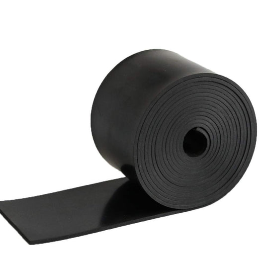 NABOWAN Solid Rubber Sheets,Strips,Rolls 1/8" (.125") Thick x 3" Wide x 120" Long, Thin Neoprene Rubber, Perfect for DIY Gasket Material, Sealing, Liner, Shield, Padding, Mat