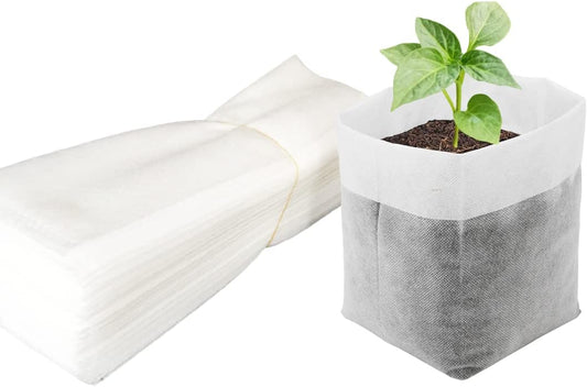 Large Non-Woven Nursery Bags for Plants,25PCS (13.2"x15") Fabric Planters Grow Bags,Seedlings Grow Bag for Planting,Gardening Transplanted Home Gardening Supply