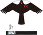 Bird Hawk Flying Kite Without Pole for Crops Farm Protector Bird Scarer Flying Kites - Style C Kite Without Pole