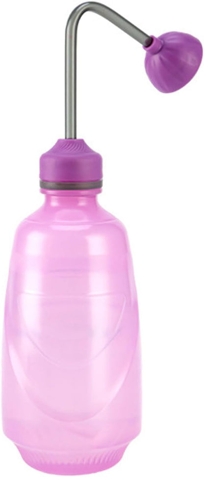 Watering Can for Seedlings, Small Watering Can for House Plant Garden Flower 0.45L (Purple)