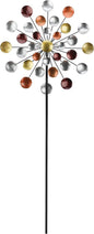 Regal Art & Gift Galaxy Wind Spinner – Metal Yard Decorations Outdoor | Kinetic Garden Spinner for Lawn, Pathway, or Flower Bed | Weather-Resistant Outdoor Sculpture - 32 Inch