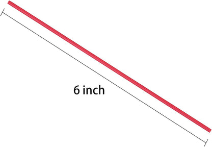 300 Pcs 6 inch Red Plastic Twist Ties, Cable Ties, for Bags, Gardening Tools