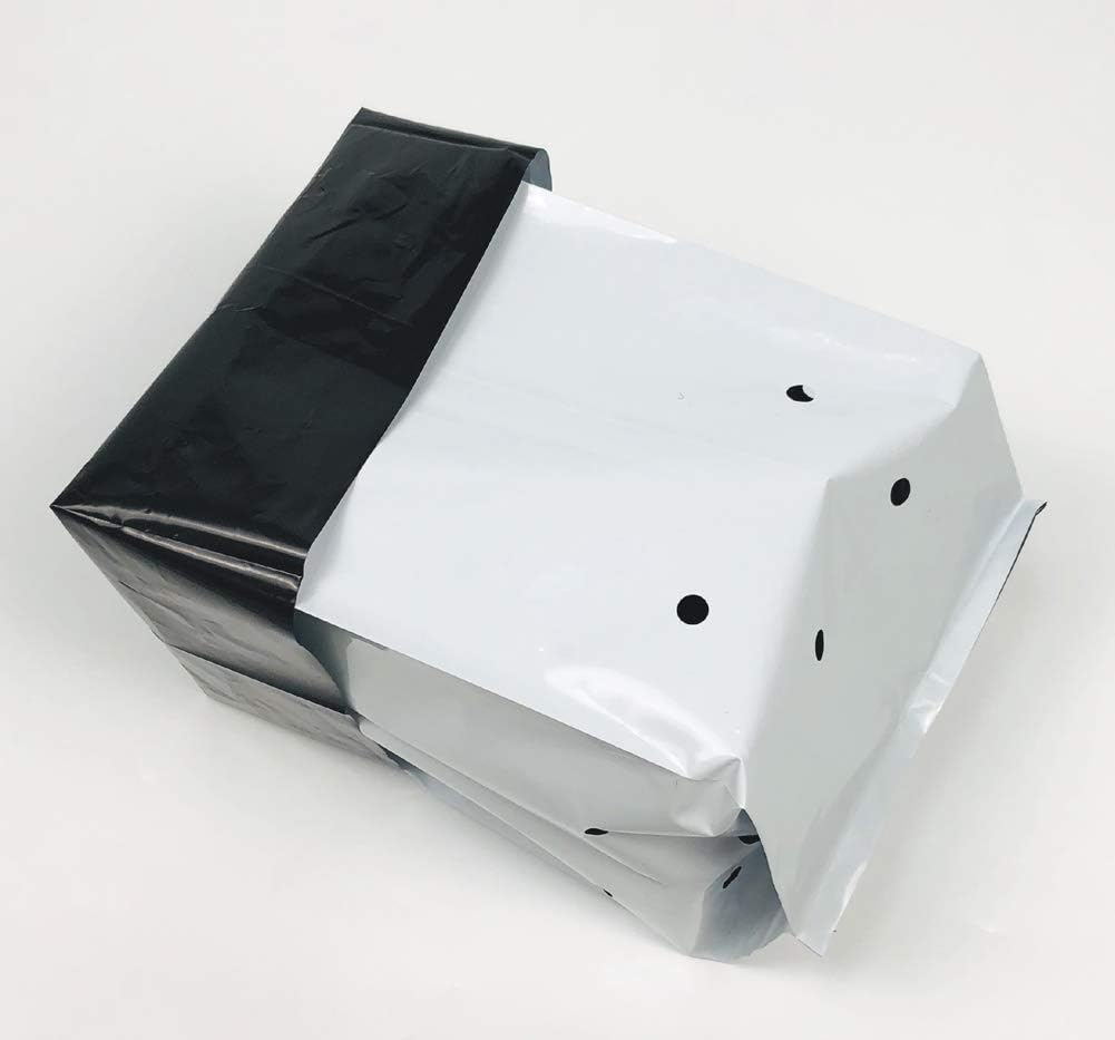 HORTIPOTS 2 Gallon Black White Panda Grow Bags (Pack of 50)