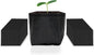 AC Infinity Nursery Bags 1 Gallon, Non-Woven Fabric Growing Pouches, 50-Pack Biodegradable Plant Pots for Seed Starting, Soil Transplant, Home Garden Supply