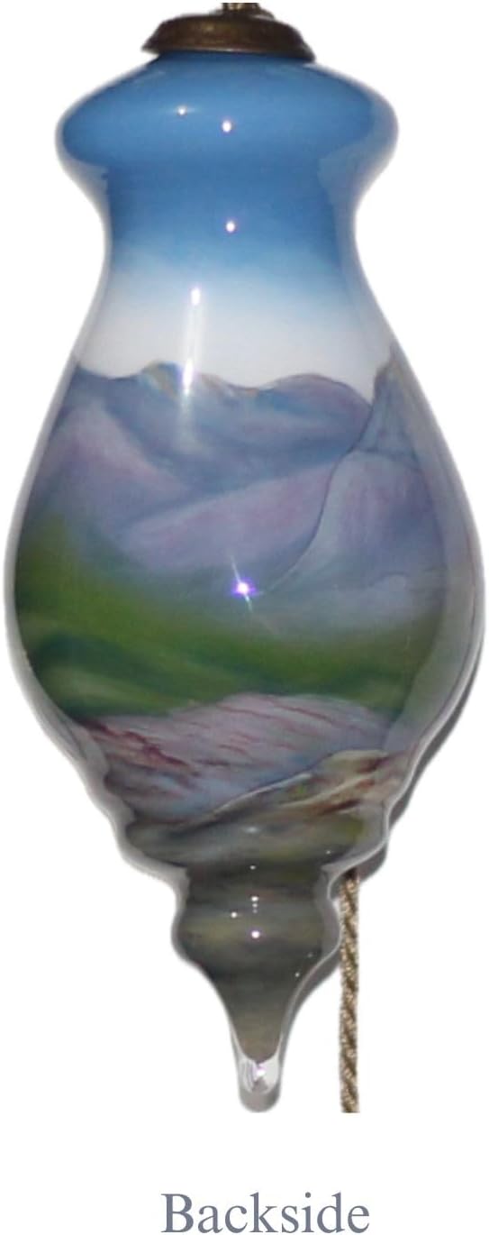 Big Horn Sheep Christmas Ornament, Ram Glass Decorative Ornament, Wild Life Souvenir Ornament for Christmas Tree