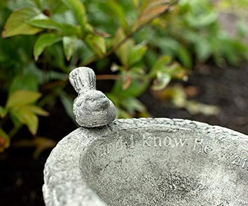 Athens His Eye is on The Sparrow Bird Bath, Pre Aged
