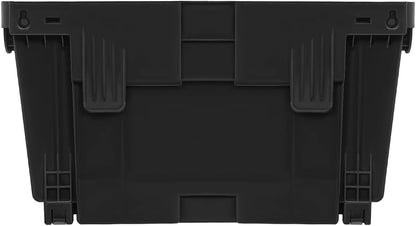 20Pack Vertical Wall Planter, 13 inch Wall Mounted Garden Planters, Stackable Wall Hanging Planter, Plastic Flower Pot with 4 Drainage Tray & 6.56FT Drainage Pipe for Indoor and Outdoor (Black)