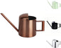 Mini Watering Can, 10oz/300ml Stainless Steel Long Spout Small Watering Can for Indoor Plants Succulents, Herbs (Bronze)