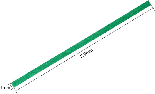 500 Pcs 5" Green Paper Twist Ties, Bread Ties Twisty-Ties for Party Cello Candy Bread Coffee Bags Cake Pops