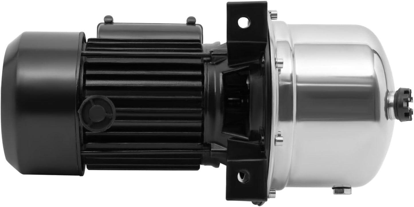 1.5HP 1200GPH 164ft Head Garden Hose Water Booster Pump - 115V Shallow Well Sprinkler Pump with Automatic Controller - High-Flow Irrigation, Draining & Water Transfer Jet P ump