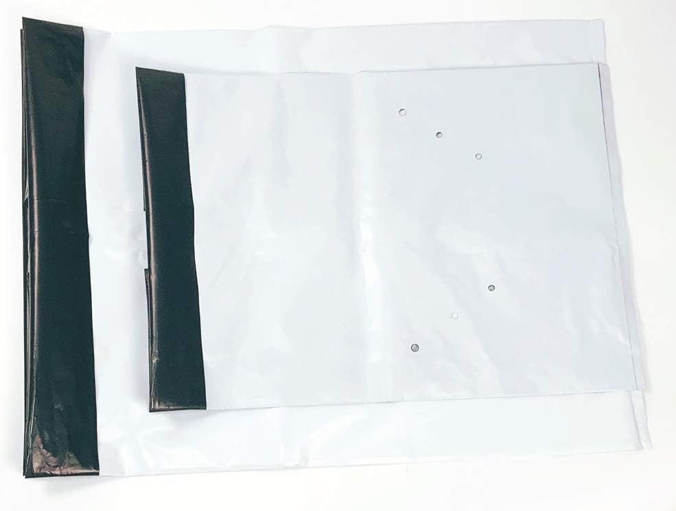 HORTIPOTS 20 Gallon Black and White Poly Nursery Grow Bags Pack of 10