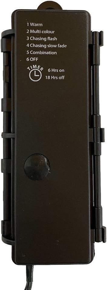 Christmas Tree Tabletop Siberian Spruce Color+Clear LED Battery Operated (3')- HOLIDAY TREE