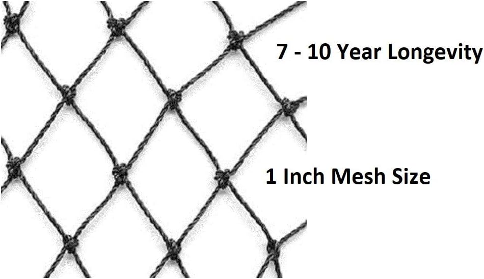 Excursions Aviary Netting 1" Heavy Knotted Poultry Net (50' x 50')