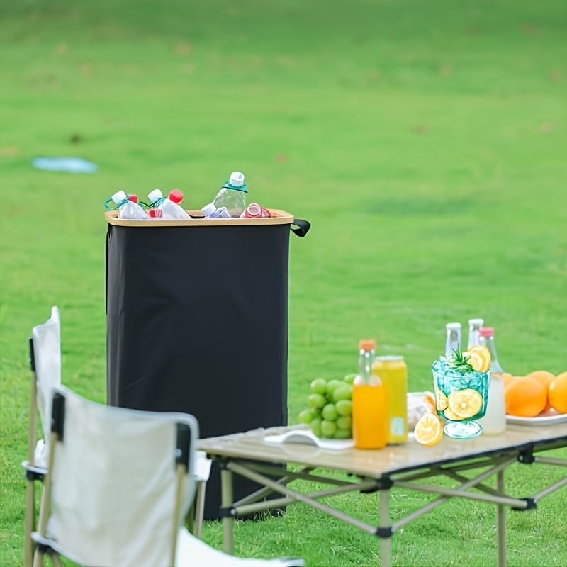 Indoor Recycling Bins for Kitchen,Kitchen Trash Can with Lid, Large 26-Gallon 100-Liter Capacity, Detachable and Reusable Inner Bag, Suitable for Bottles, Cans, and Glass，Grey
