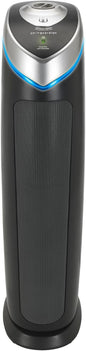 GermGuardian 3-In-1 HEPA Air Purifier for Home, Large Rooms Up To 915 Sq. Ft. with HEPA Air Filter, UV-C Light & Odor Reduction, AC5000E, 28" Tower, Gray