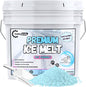 Pet-Friendly Ice Melt - Fast-Acting Magnesium Chloride Formula, Safer for Pets & Surfaces, 30lb Bucket with Scoop