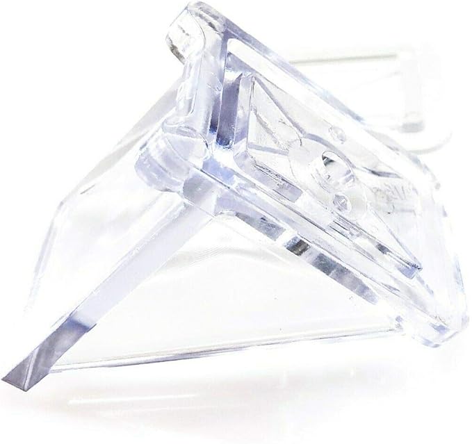 25 Pack Micro X Snow Guards for Metal Roofs – Single Screw Mount with Gasket – Heavy-Duty Polycarbonate Snow & Ice Stops for Pole Barns – Prevents Sliding Snow | Made in USA