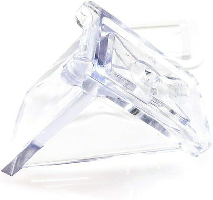 25 Pack Micro X Snow Guards for Metal Roofs – Single Screw Mount with Gasket – Heavy-Duty Polycarbonate Snow & Ice Stops for Pole Barns – Prevents Sliding Snow | Made in USA