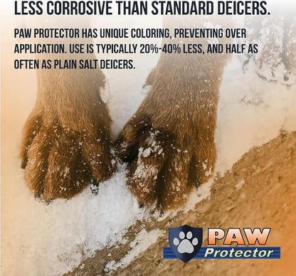 Pet Friendly Ice Melt - Pet Safe Salt for Melting Ice and Snow on Driveways, Walkways, and Sidewalks - Ice Salt That's Safe for Pets, Especially Dogs Two20 lb Bags.