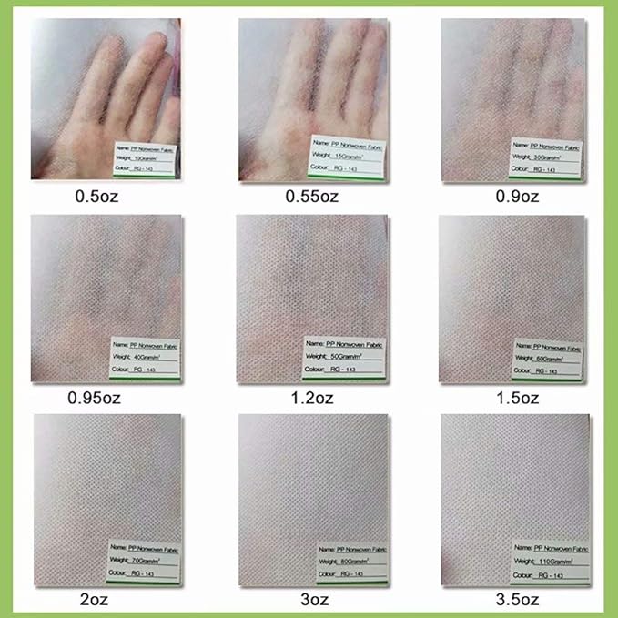 Agfabric Plant Covers Freeze Protection Floating Row Covers 6'x100' 0.9oz Plant Covers Freeze Sun Protection,Frost Cloth for Vegetables