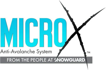 25 Pack Micro X Snow Guards for Metal Roofs – Single Screw Mount with Gasket – Heavy-Duty Polycarbonate Snow & Ice Stops for Pole Barns – Prevents Sliding Snow | Made in USA