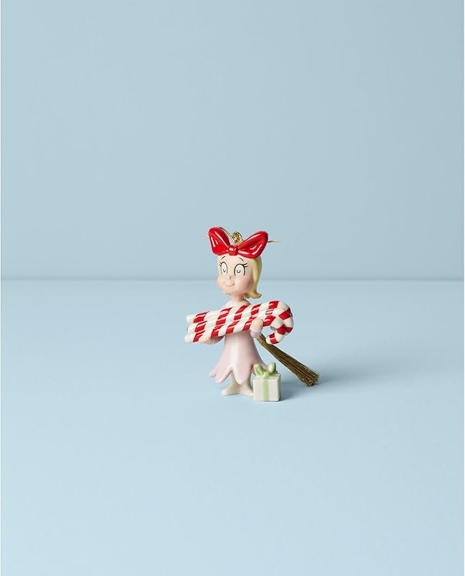 Lenox 893073 Cindy Lou Who Ornament, Ivory, Christmas