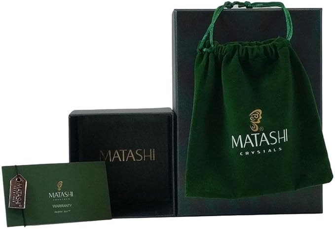 Matashi 24K Gold Plated Crystal Studded Hanging Ornaments for Christmas Tree, Christmas Spider Miracle, Decor - The Tradition of Tinsel Legend Spider on Web Ornament